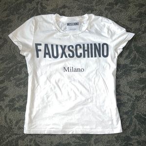 COPY - MOSCHINO Couture “FAUXSCHINO” T-Shirt
